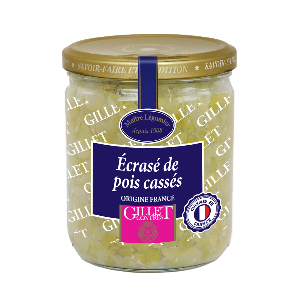 Gillet Contres Écrasé de pois cassé 44,6cl 400g