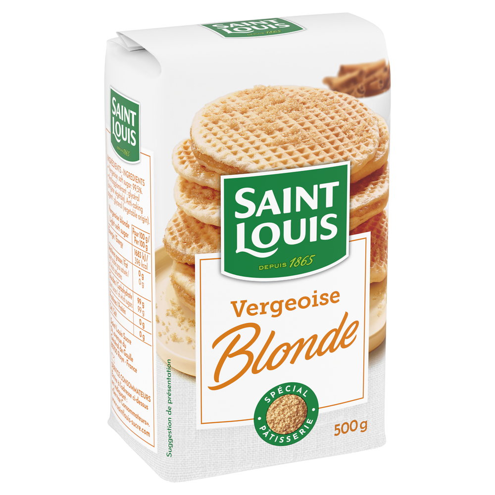 Vergeoise blonde ST LOUIS, 500g