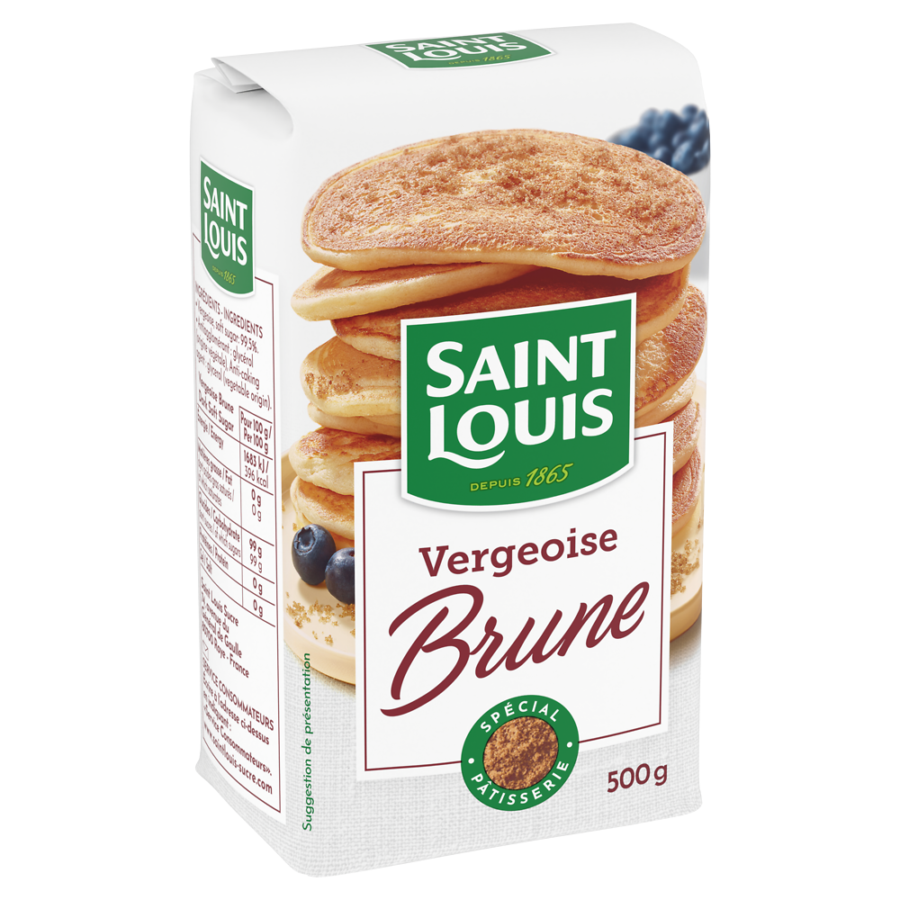 Vergeoise brune ST LOUIS, 500g