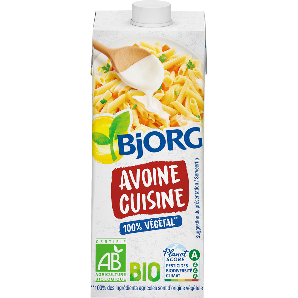 Avoine cuisine bio BJORG, 200ml