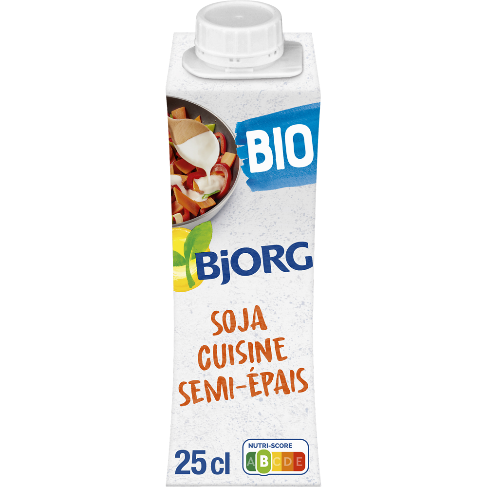 Soja cuisine semi épais bio BJORG, 25cl