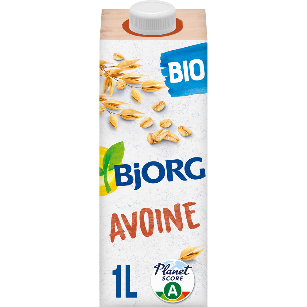 Boisson végétale Bio Avoine BJORG - Brique 1L