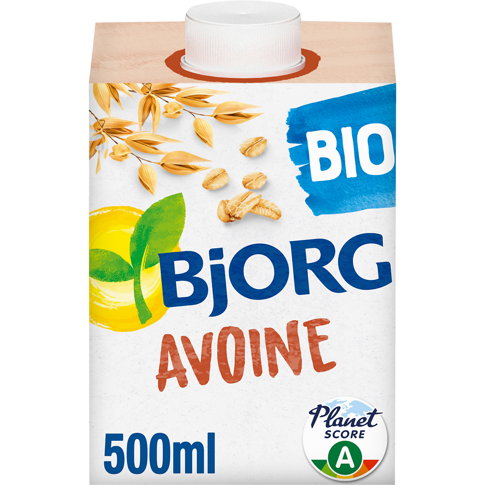 Boisson végétale avoine bio BJORG, brique 50cl