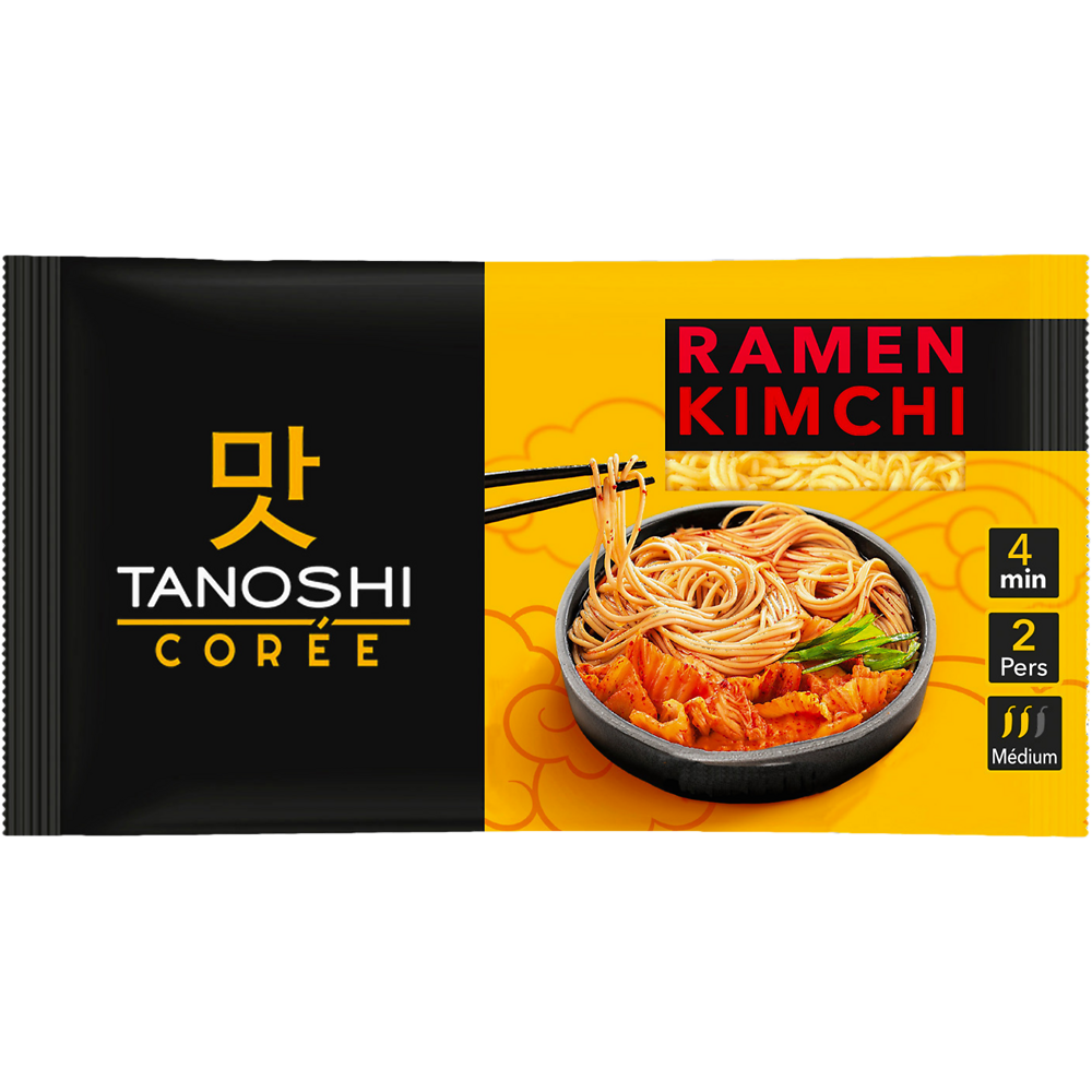 Ramen kimchi TANOSHI sachet 360g