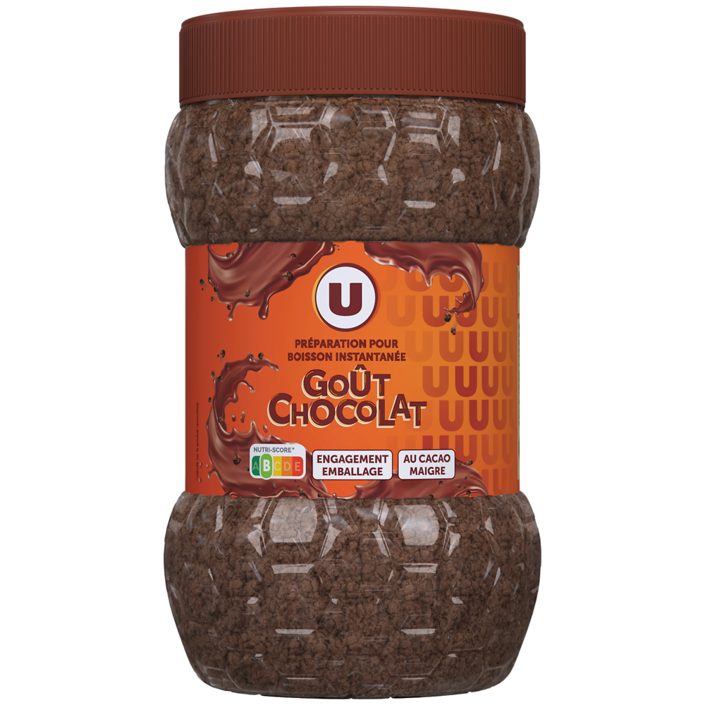 U Boisson chocolatée 7 vitamines granulée 800g