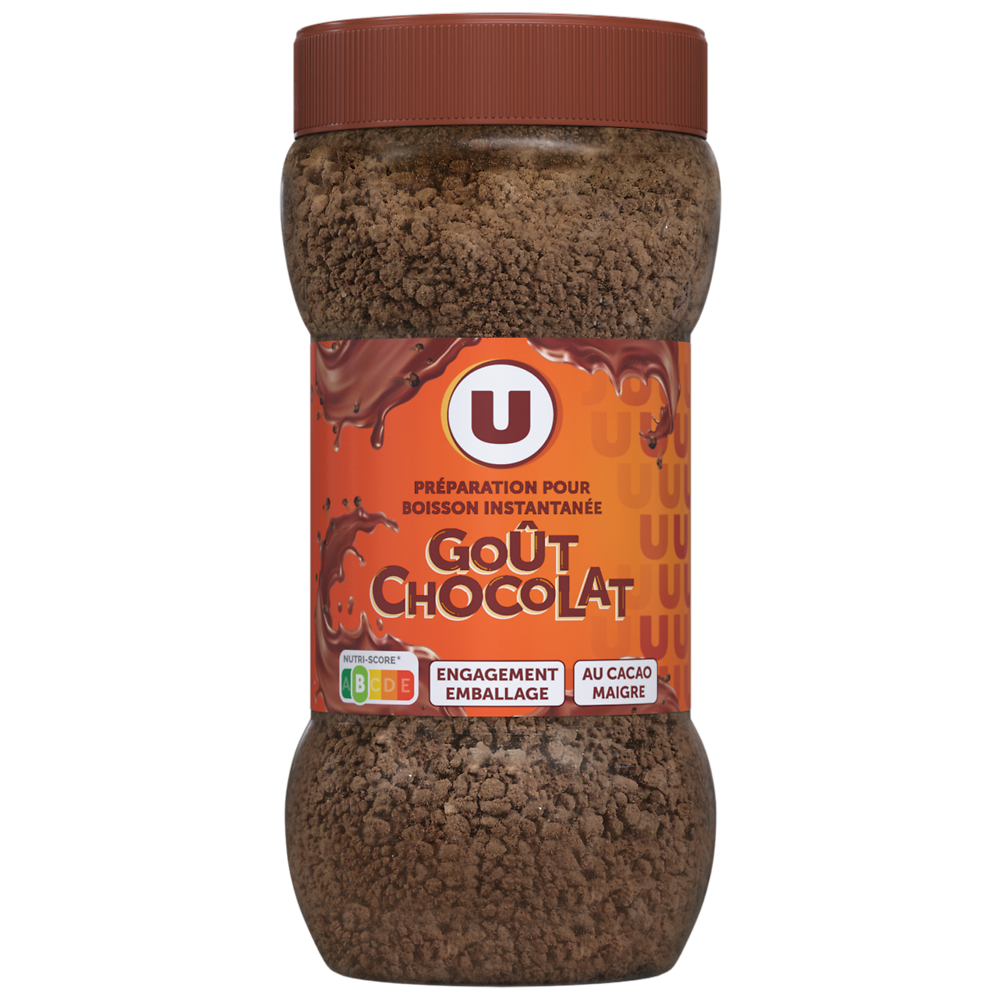 U Boisson chocolatée 7 vitamines granulée 400g