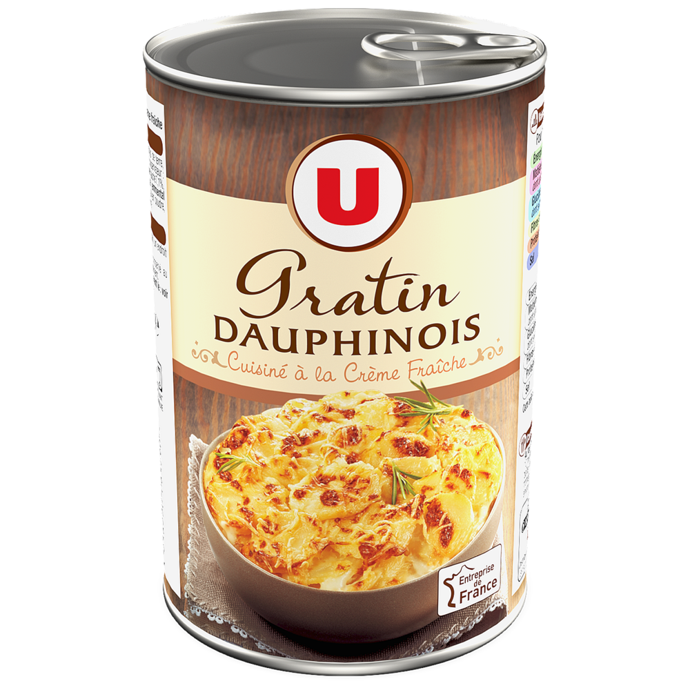 U Gratin dauphinois  boîte de 425g