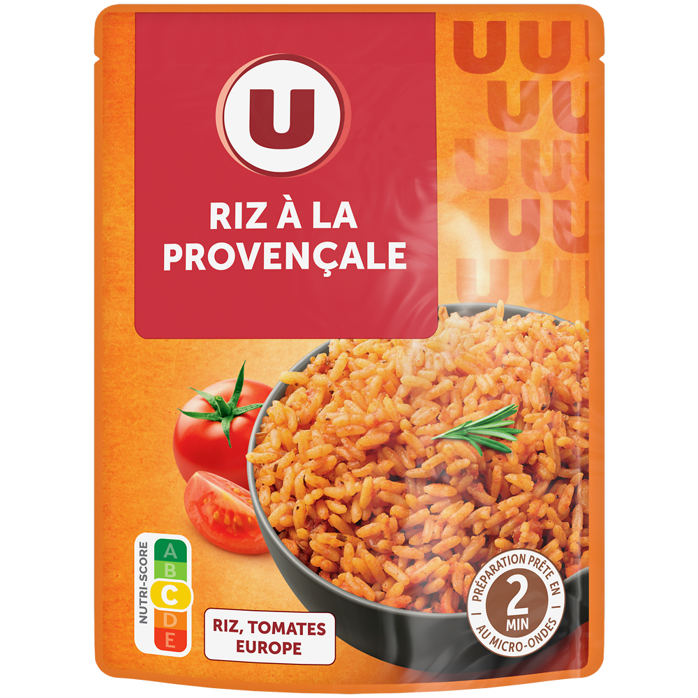 U Riz à la provençale micro-onde   sachet de 250g