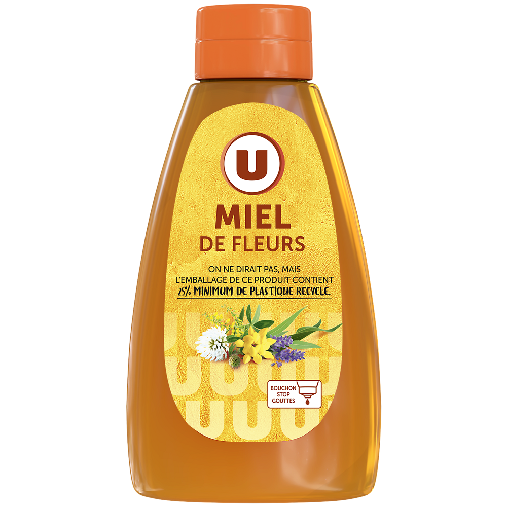 U Miel de fleurs  doseur de 250g