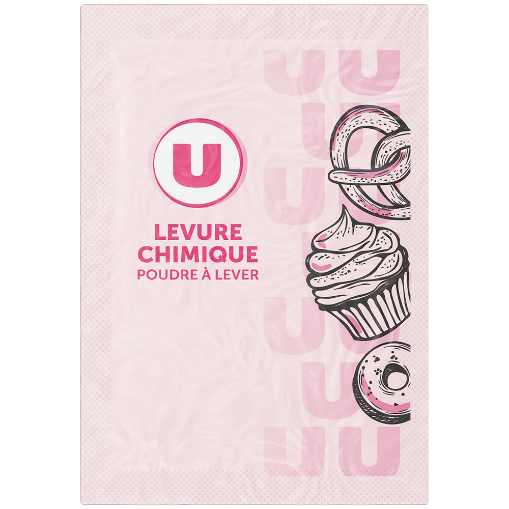 U Levure chimique  6 sachets  -  11g