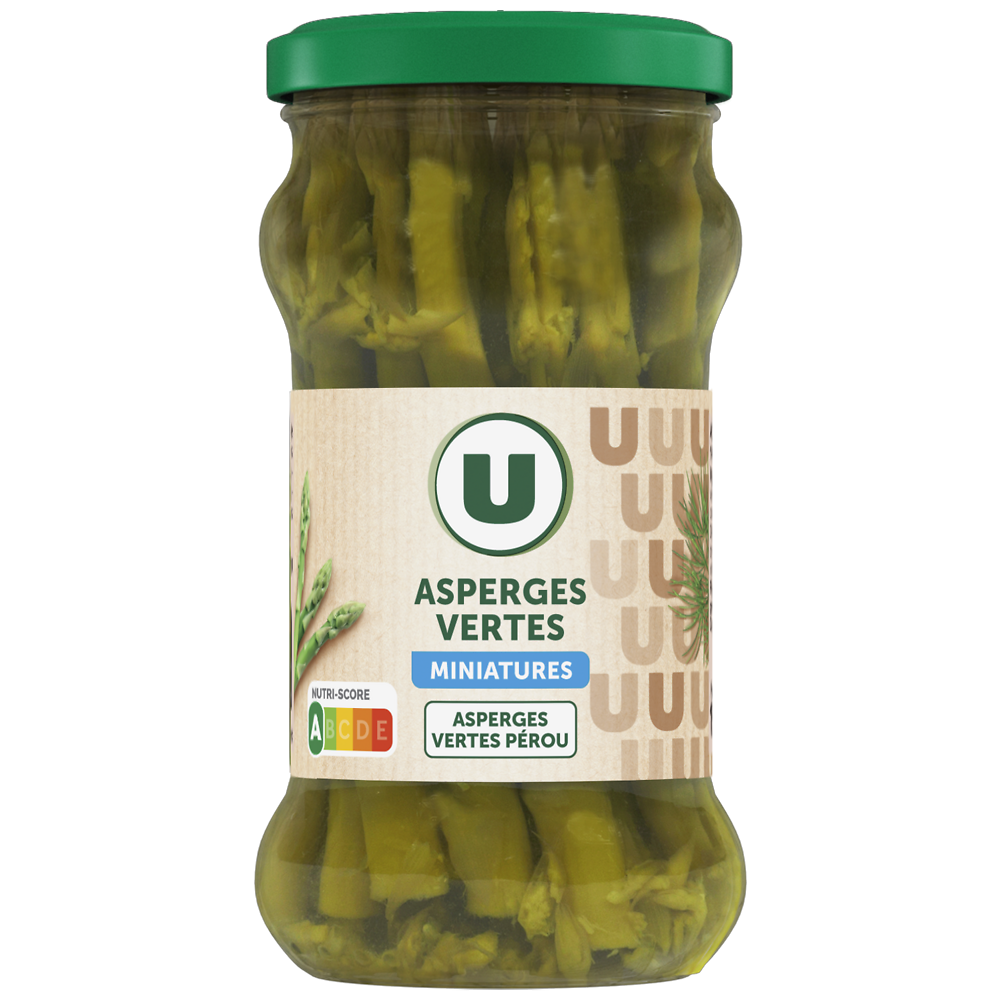 U Asperges vertes miniatures - Bocal 100g