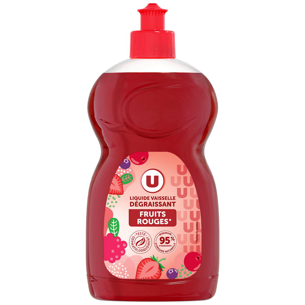 U Liquide vaisselle fruist rouges 500mL