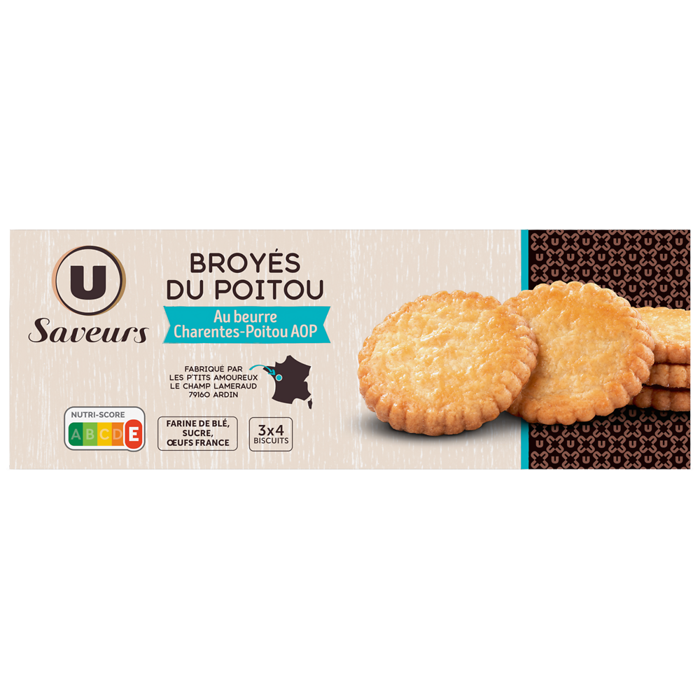 U SAVEURS Broyes du poitou, 220g