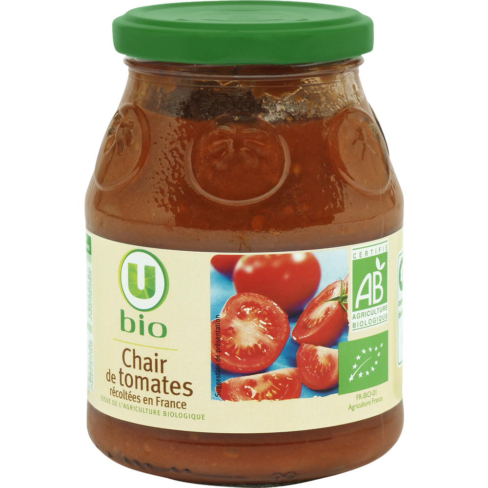 U BIO Chair de tomates bio - Pot 400g