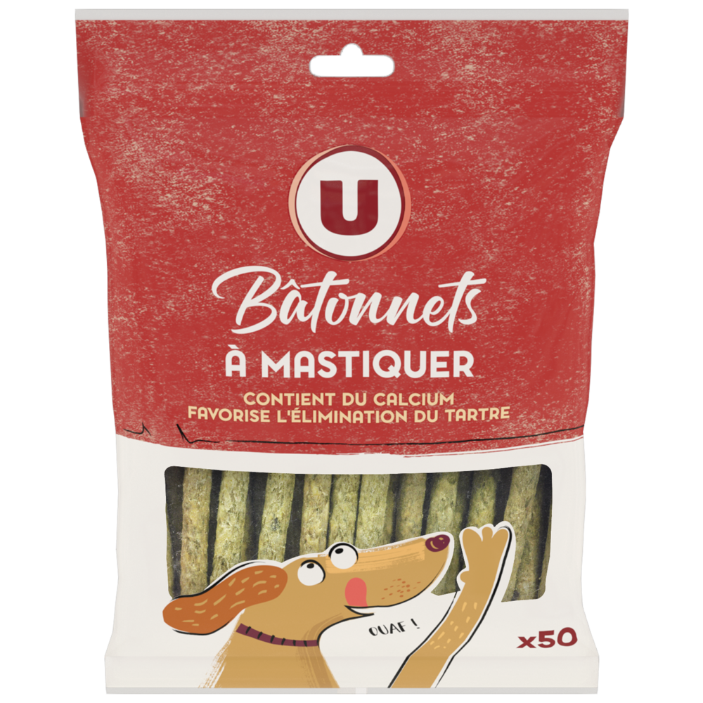 U Batonnets à mastiquer  50x350g