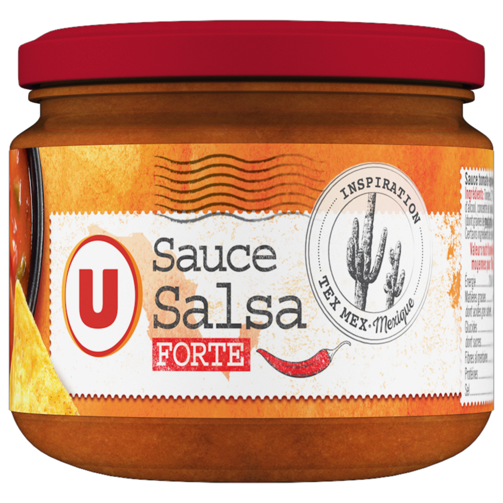 U Sauce salsa forte  bocal de 315g