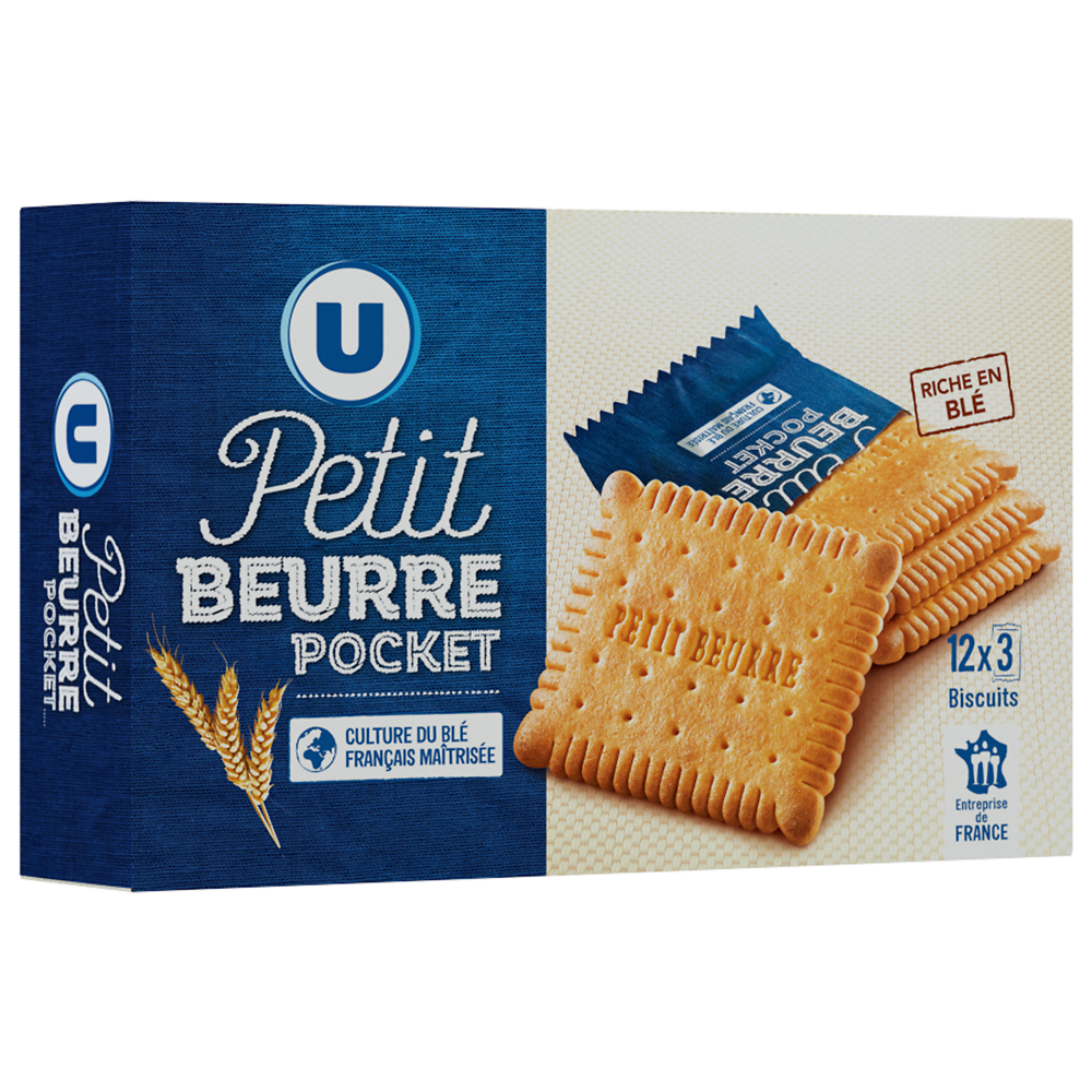 U Petits beurres pocket  paquet de 300g