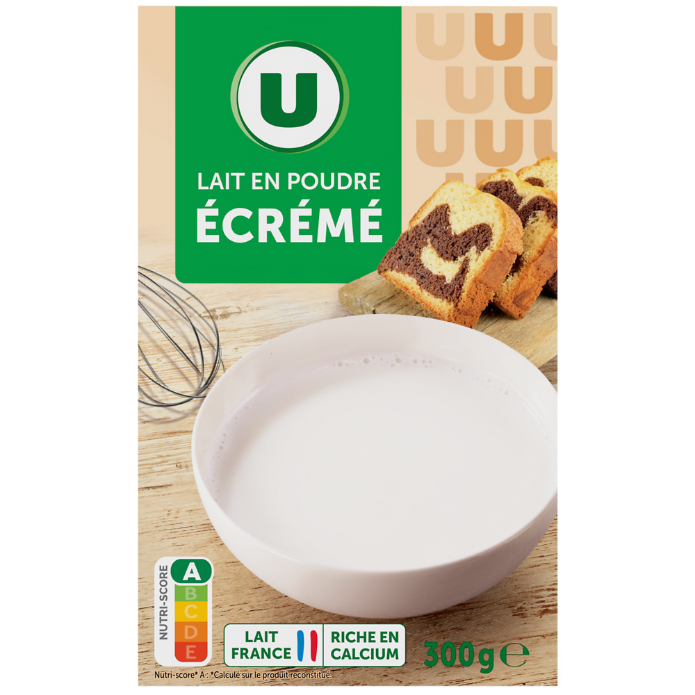 U Lait écrémé en poudre  300g