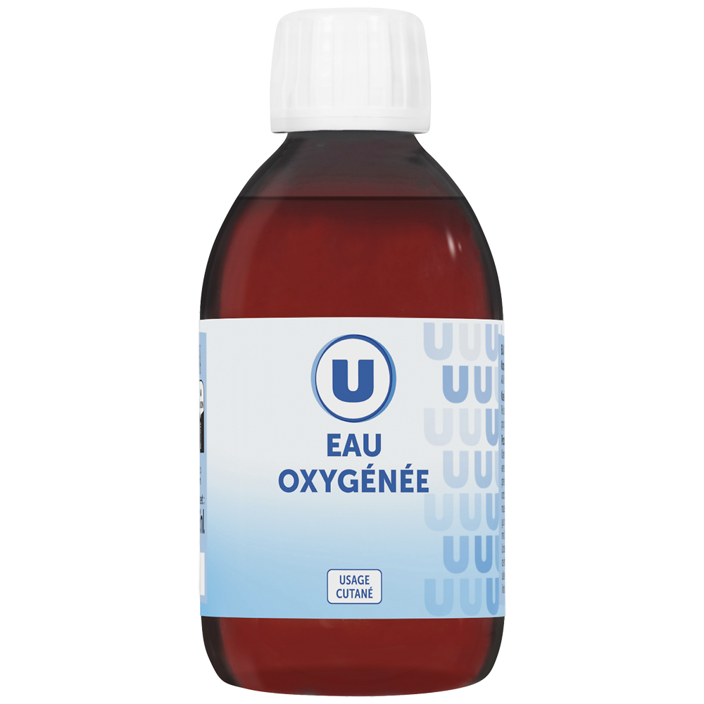 U Eau oxygénée  flacon de 250ml