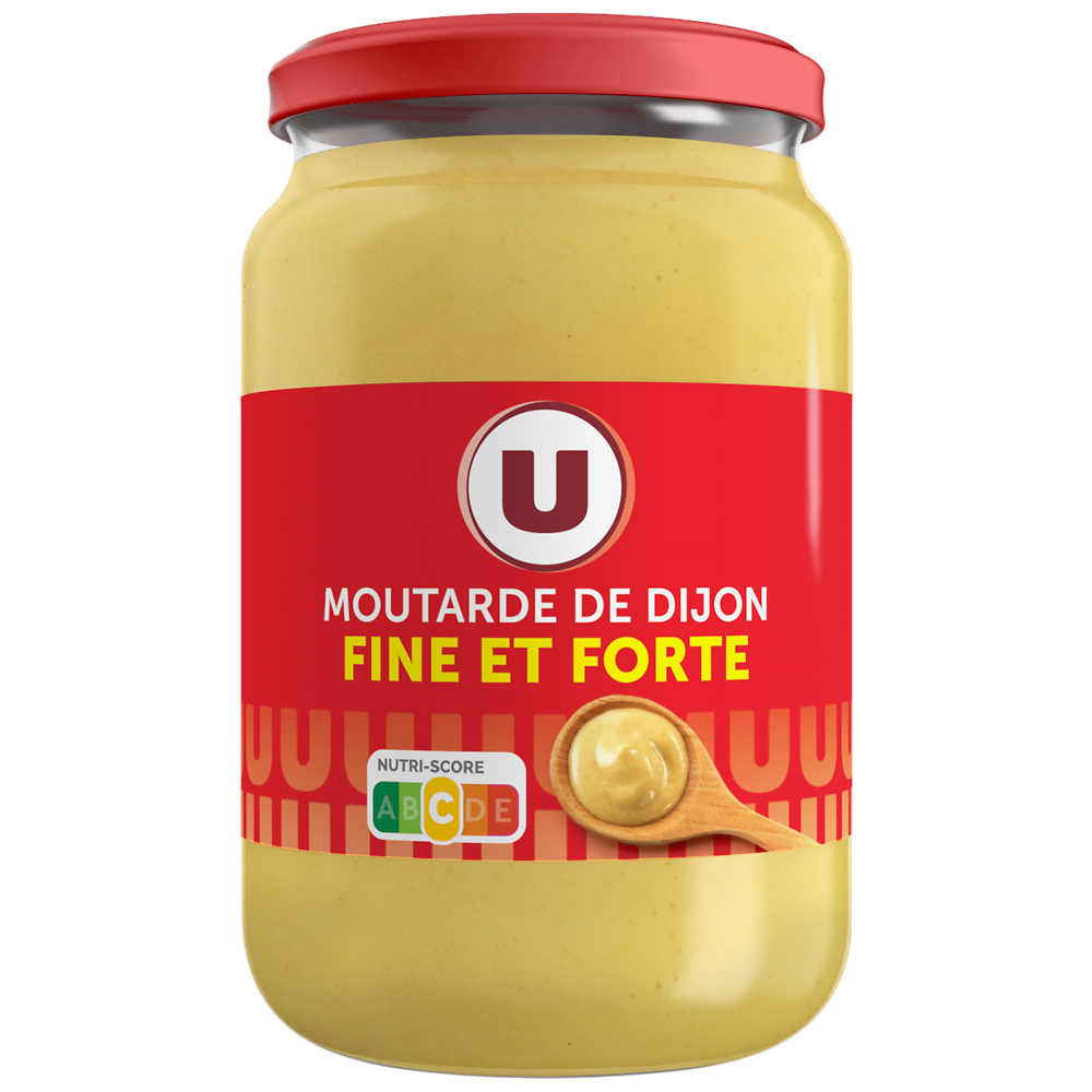 U Moutarde de Dijon  bocal atlas de 37cl, 370g