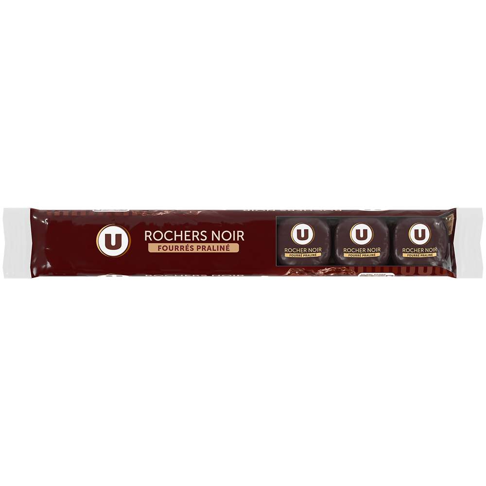 U Confiserie Chocolat Rocher noir SUCHARD - 7x35g