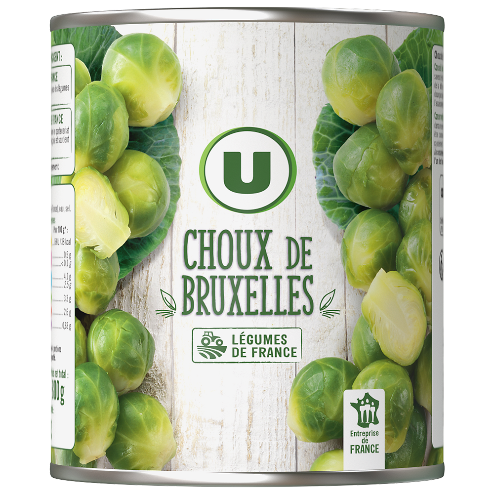 U Choux de Bruxelles - Boîte 530g