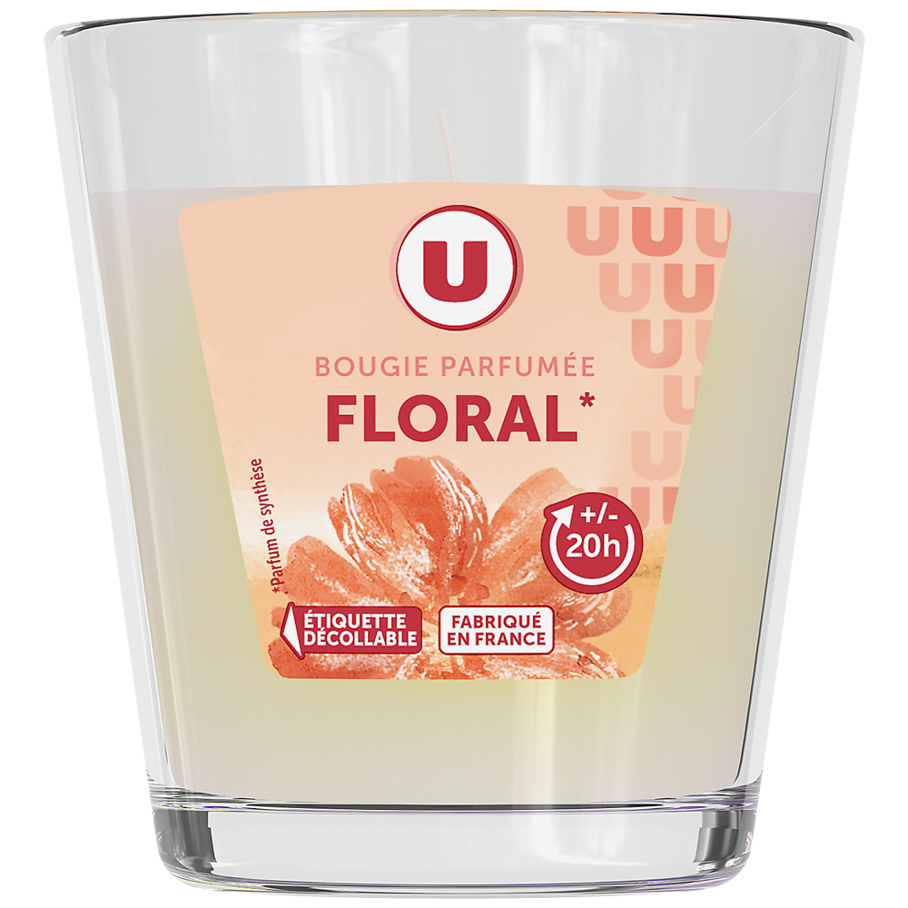 U Bougie parfumée floral 90g