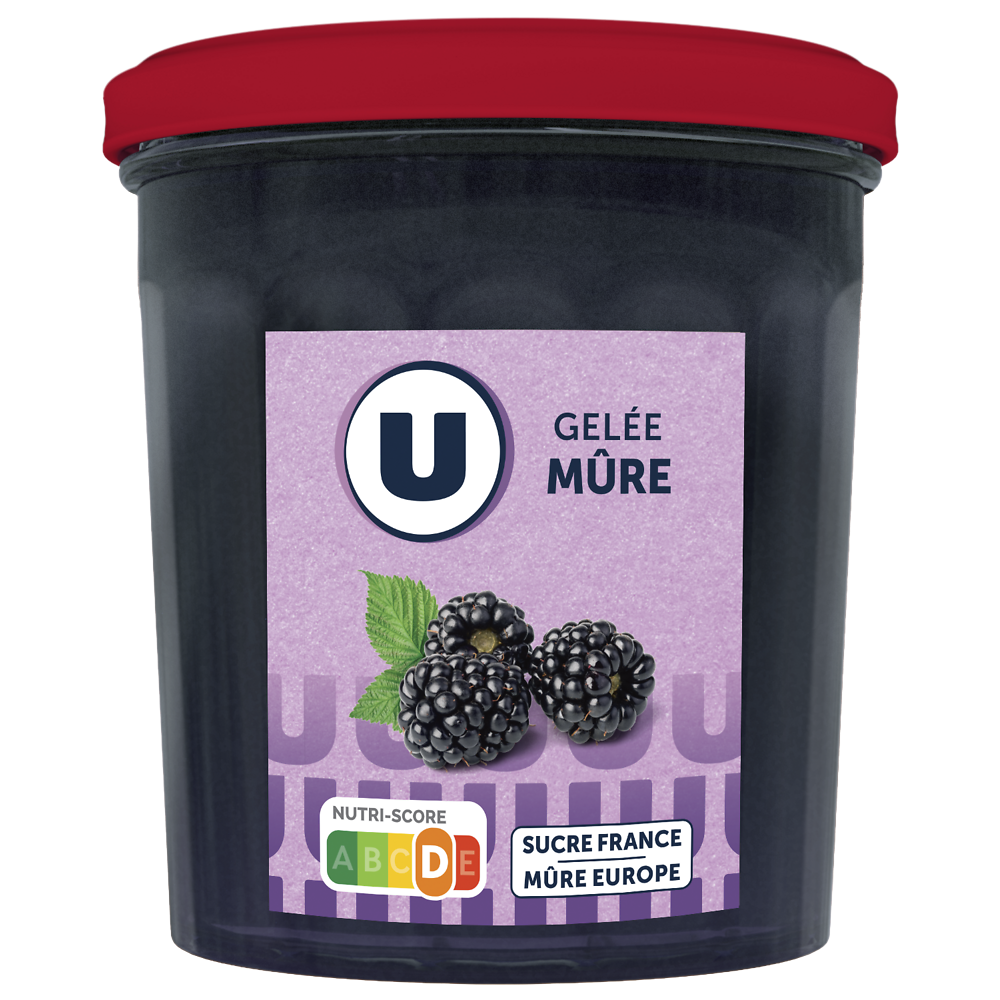 U Gelée de mûres 370g