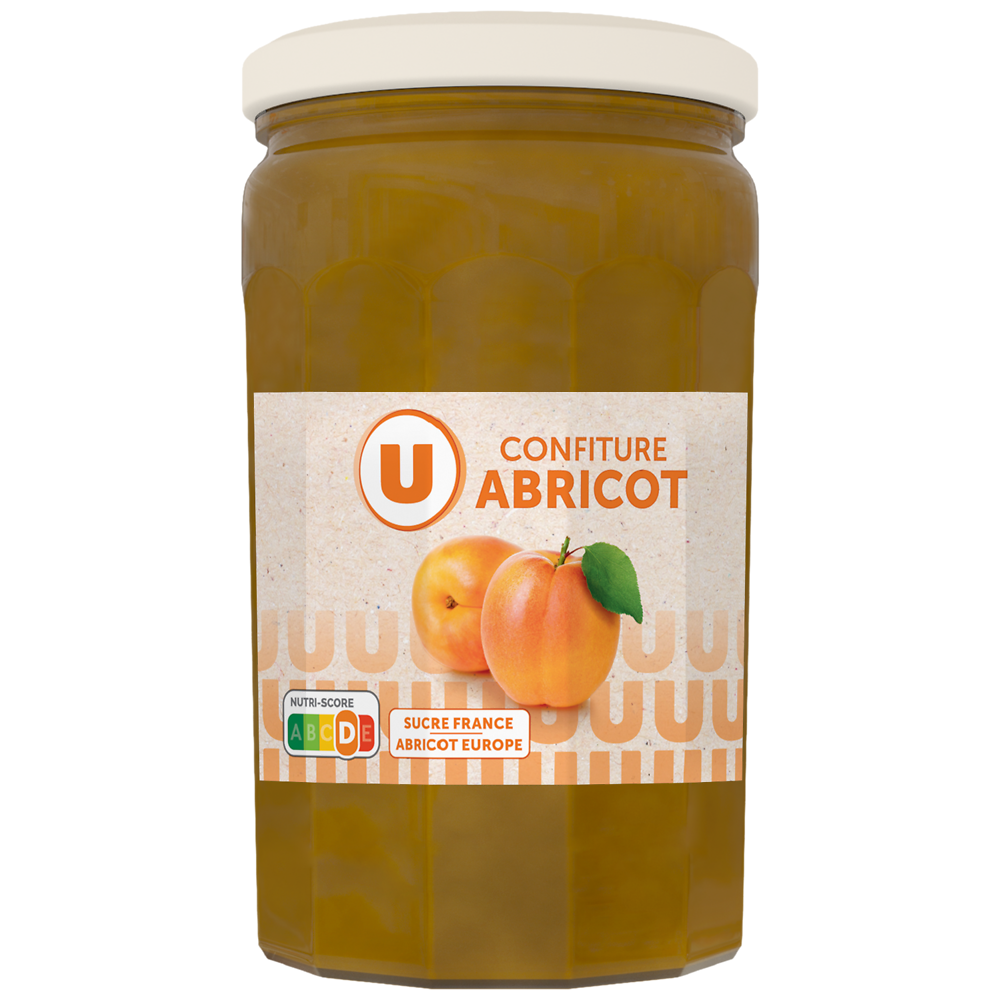 U Confiture d'abricot 750g