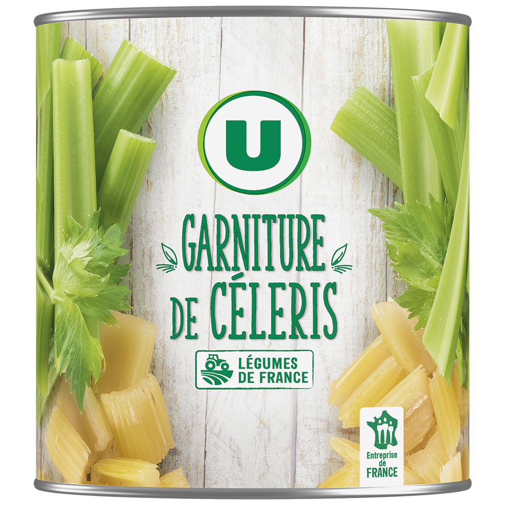 U Légumes Garniture céleris - Boîte 500g