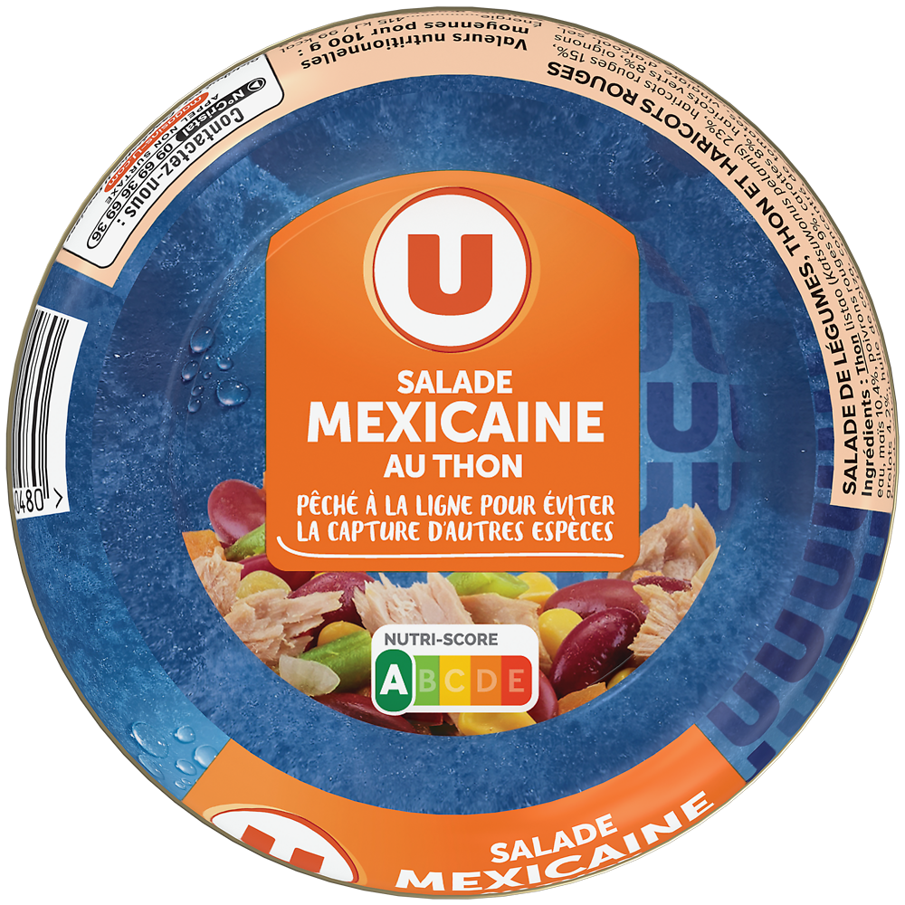 U Salade mexicaine au thon  250g