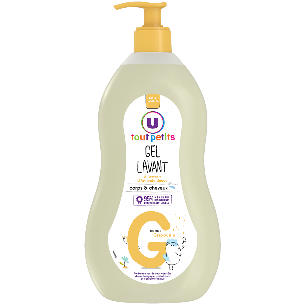 U TOUT PETITS Gel Lavant - 750ml