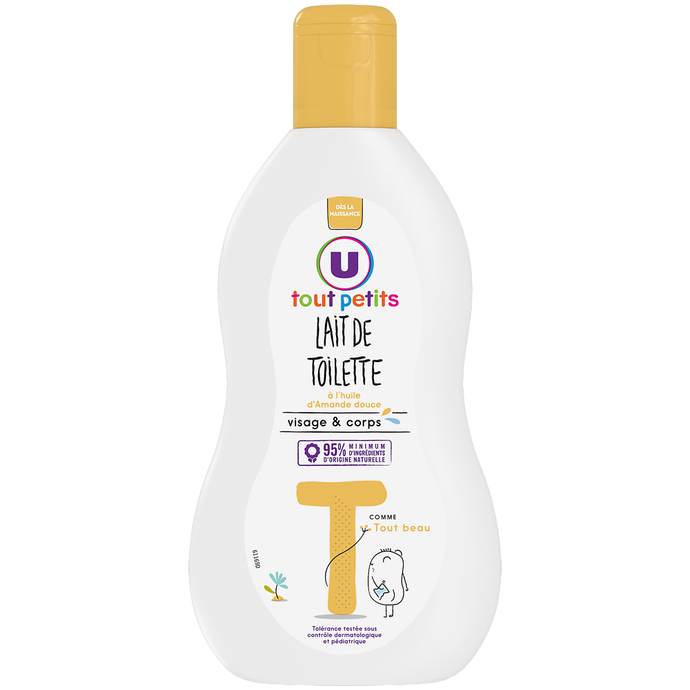 U TOUT PETITS Lait de toilette - 250ml