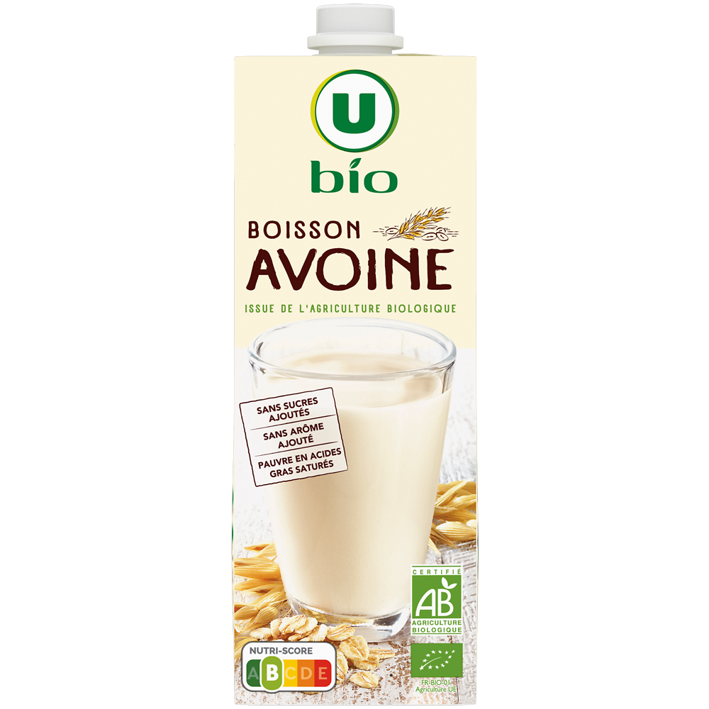 U BIO Boisson avoine  -  1L