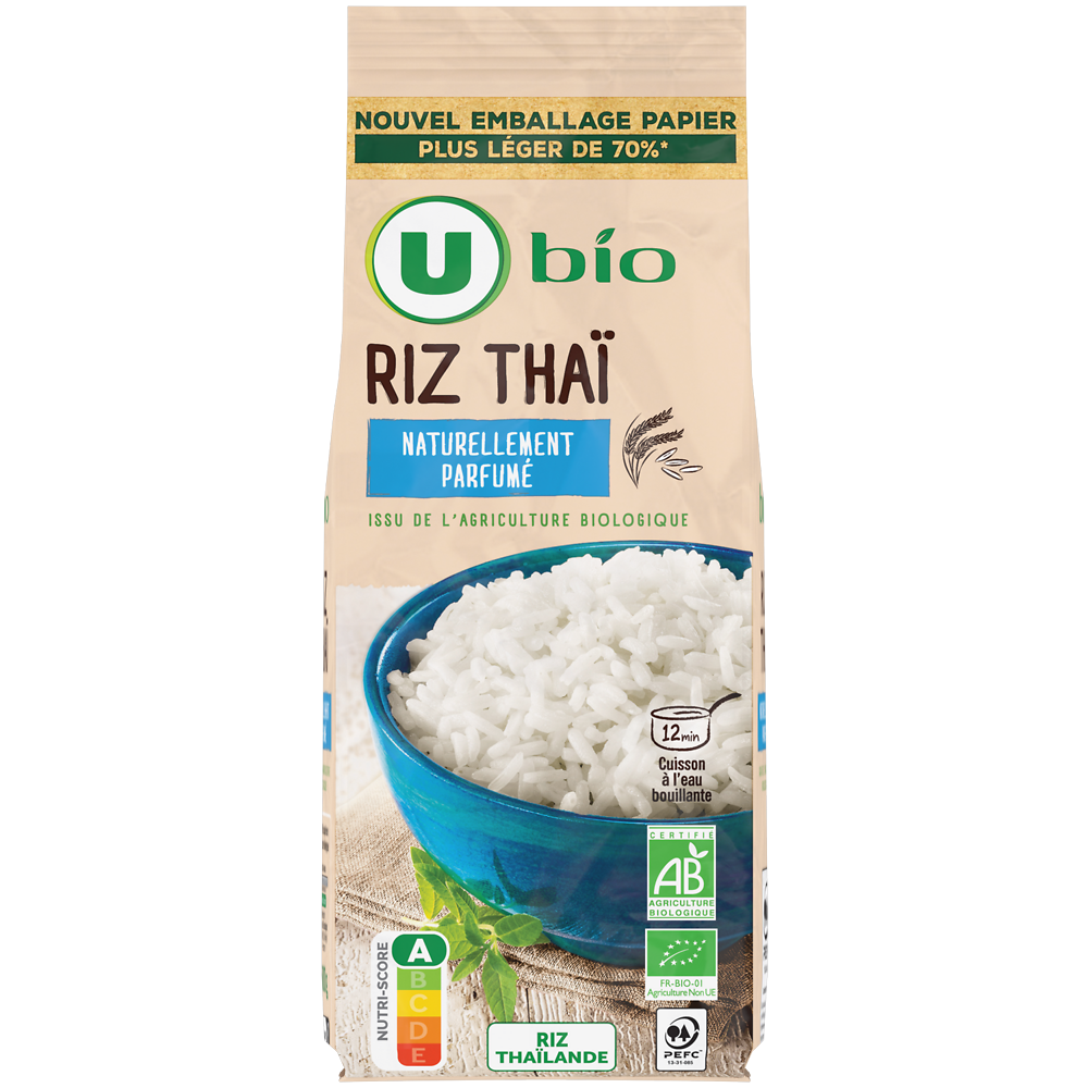 U BIO Riz thaï - 500g