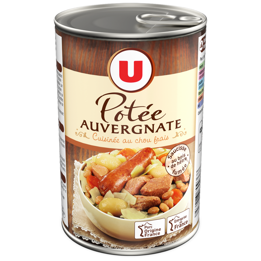 U Potée auvergnate  boîte de 400g