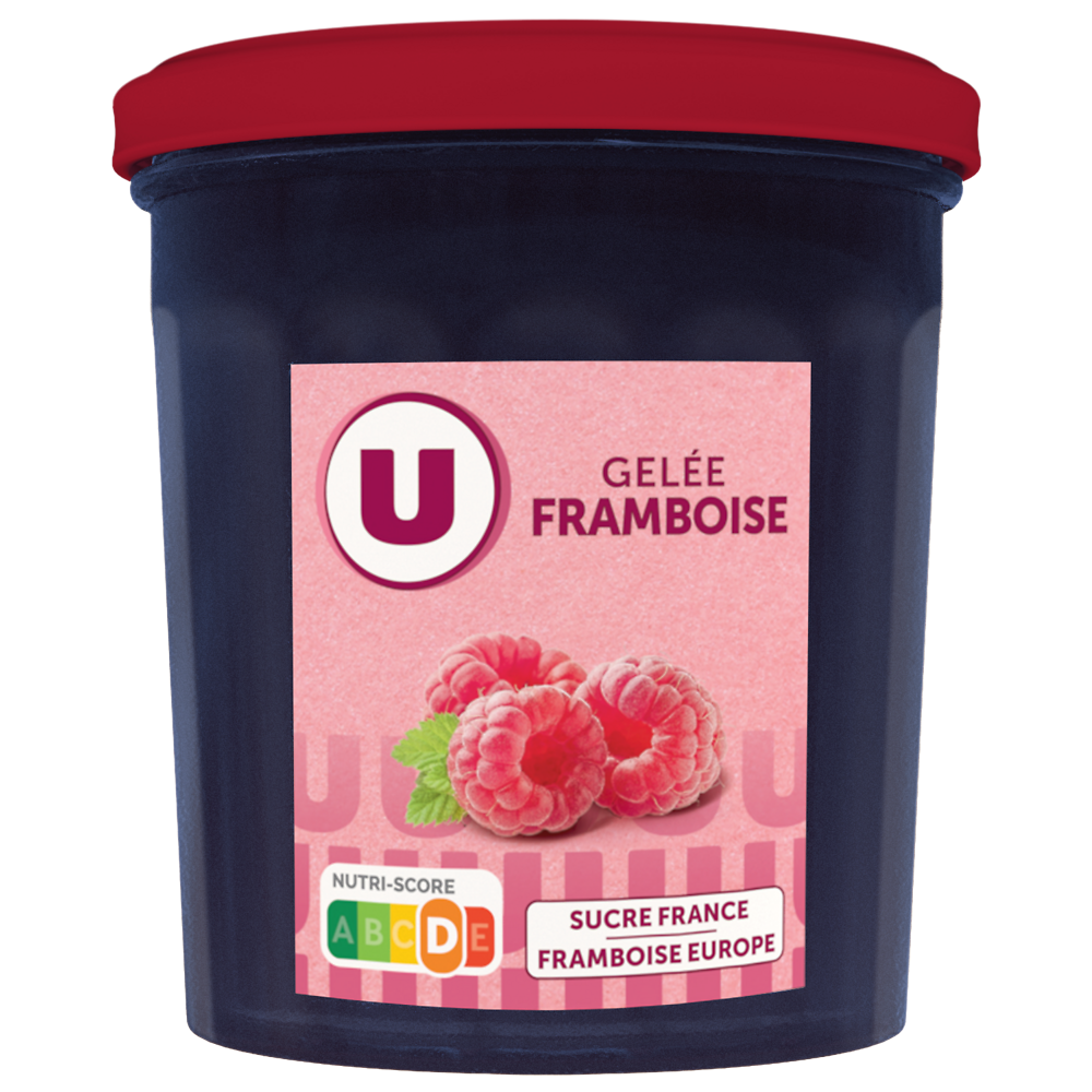 U Gelée extra de framboise  370g