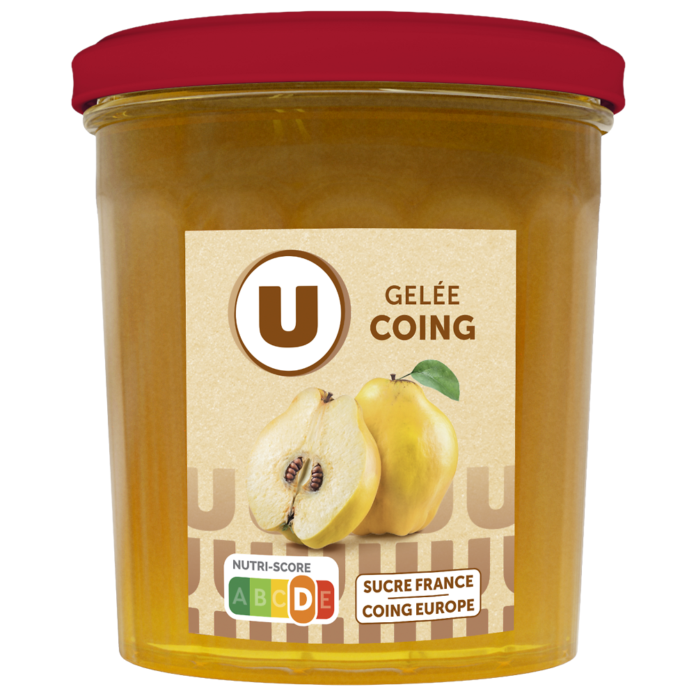 U Gelée extra de coing  pot de 370g