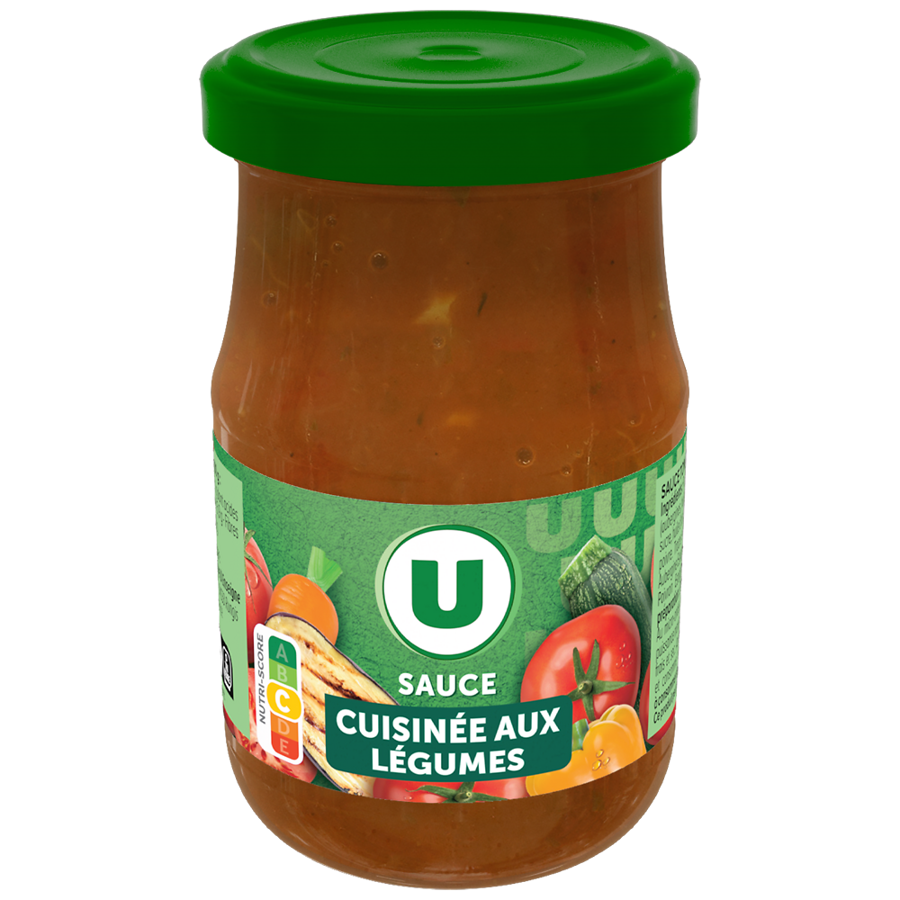 U Sauce cuisinée aux légumes  pot de 200g