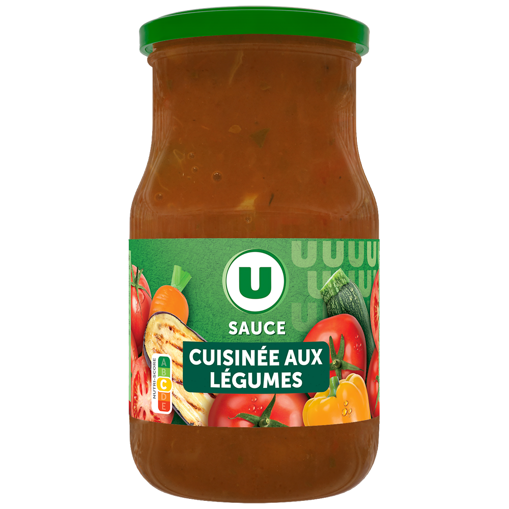 U Sauce cuisinée aux légumes  680g