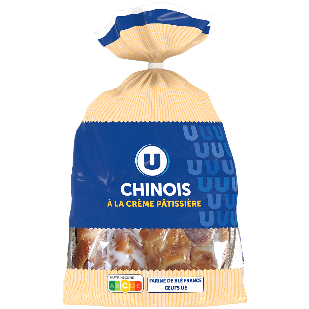 U Brioche à la crème pâtissière chinois  640g