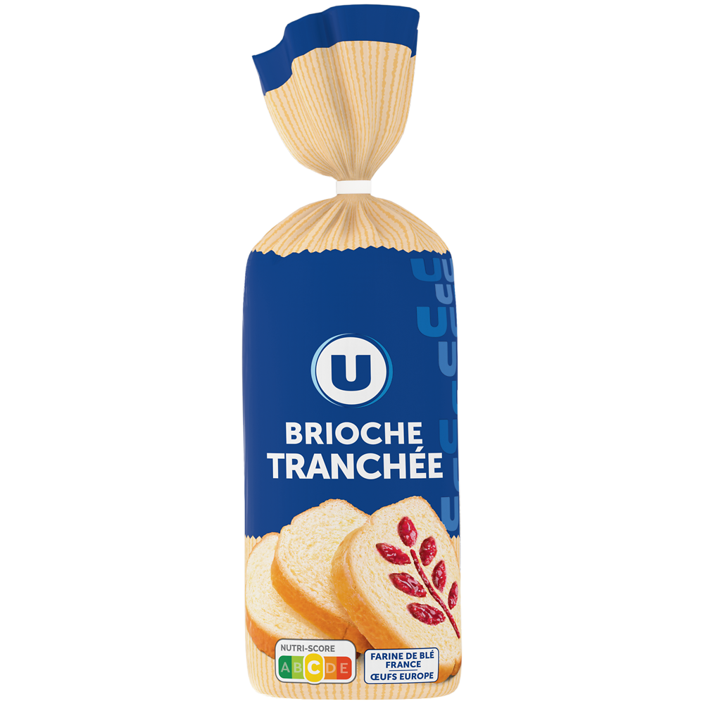 U Brioche tranchée  500g