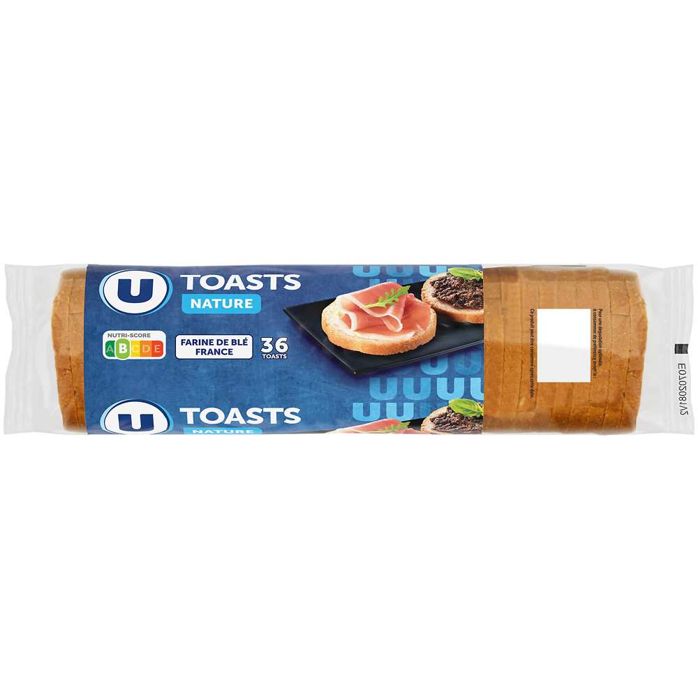 U Toasts ronds au froment  280g