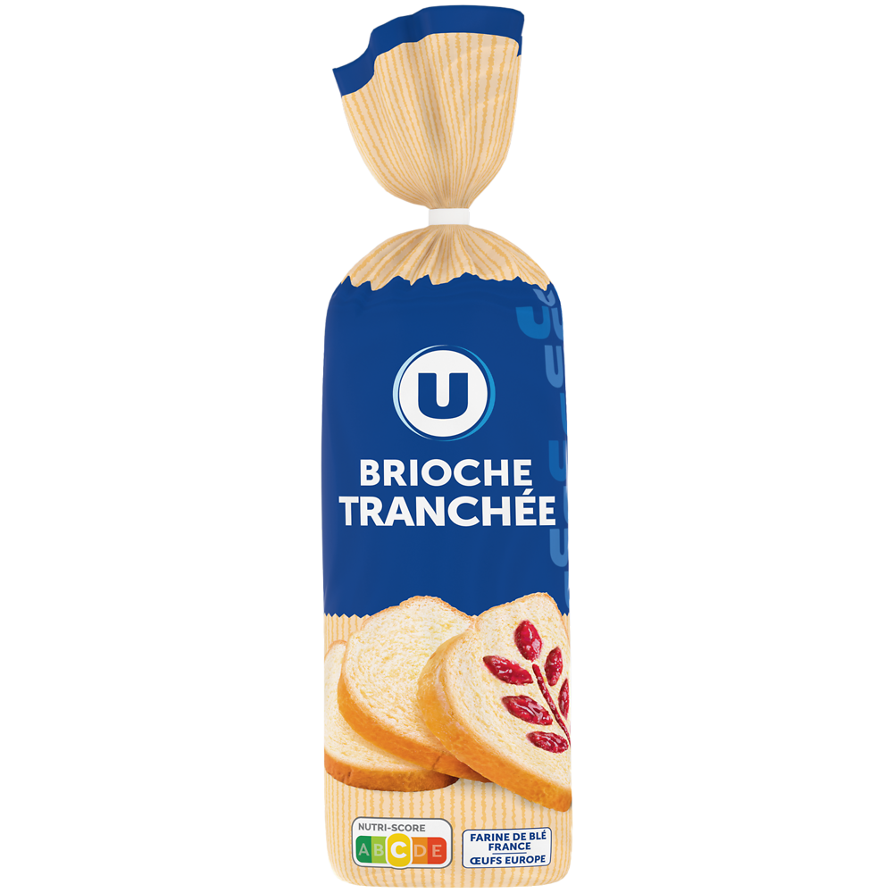 U Brioche tranchée - Sachet 700g