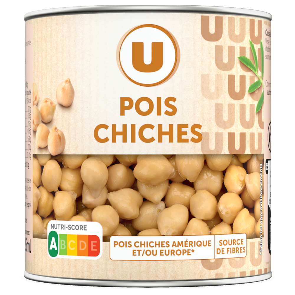 U Pois chiches - Boîte 265g