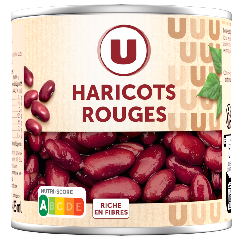 U Haricots rouges - Boîte 250g