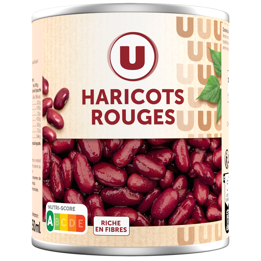 U Haricots rouges - Boîte 500g