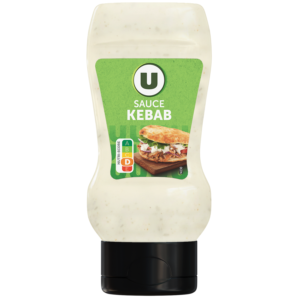 U Sauce kebab  flacon souple 245g