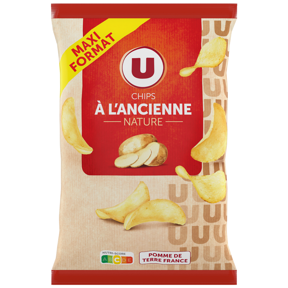 U Chips à l'ancienne nature  300g