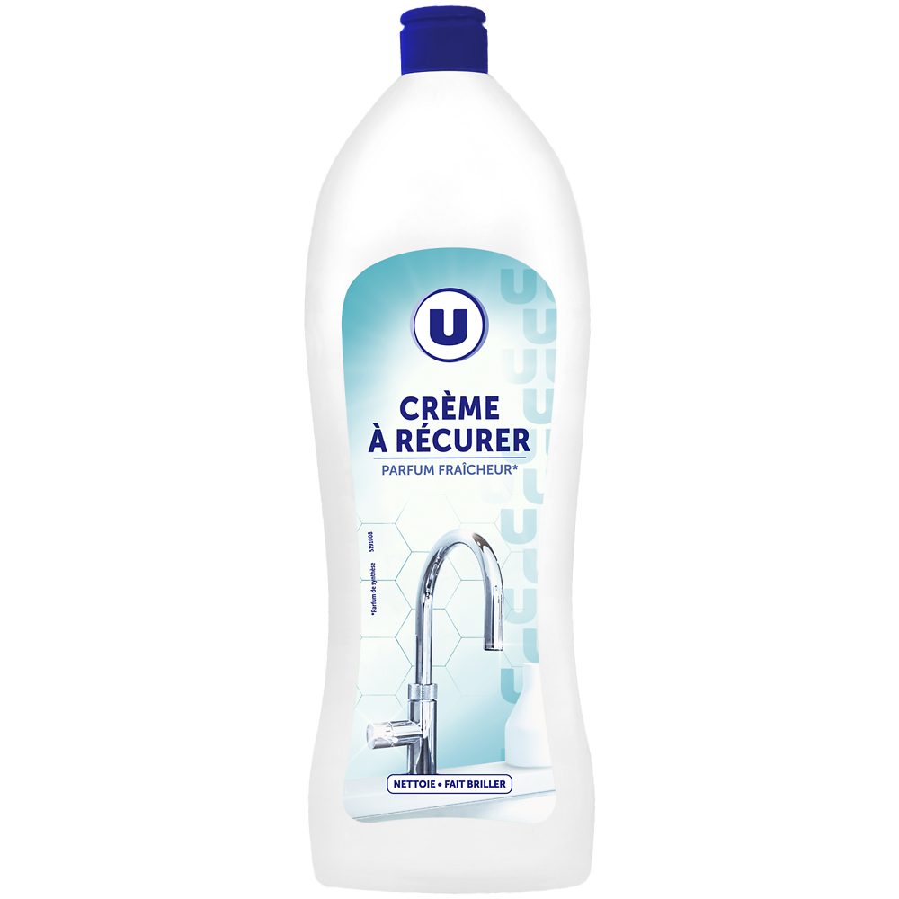 U Crème à récurer fraîcheur, 750ml